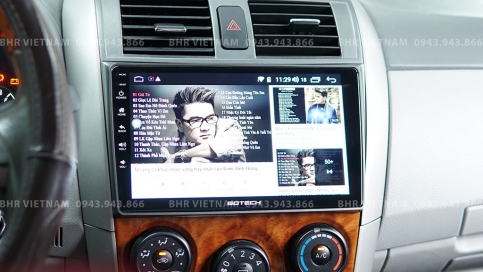Màn hình DVD Android xe Toyota Altis 2008 - 2013 | Gotech GT8 Max